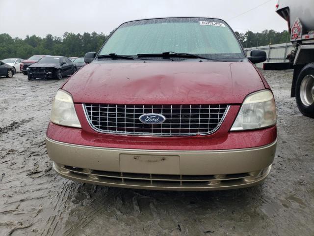 2FMDA58224BA37942 - 2004 FORD FREESTAR LIMITED RED photo 5