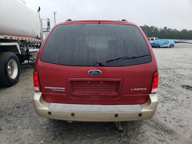 2FMDA58224BA37942 - 2004 FORD FREESTAR LIMITED RED photo 6