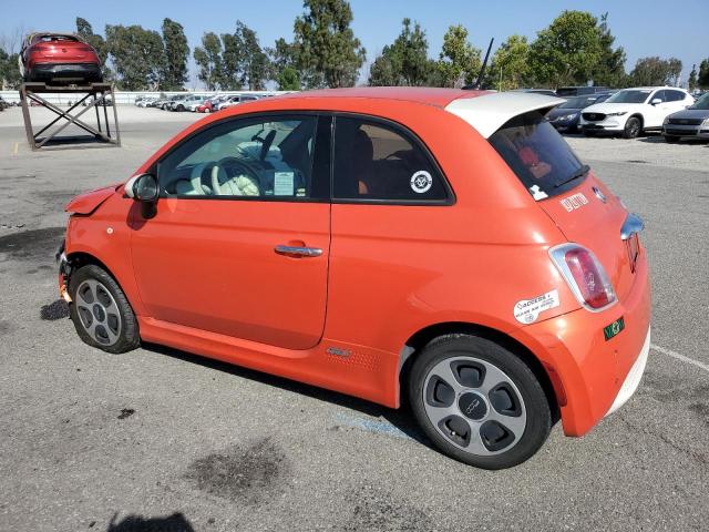 3C3CFFGE9FT709882 - 2015 FIAT 500 ELECTRIC ORANGE photo 2