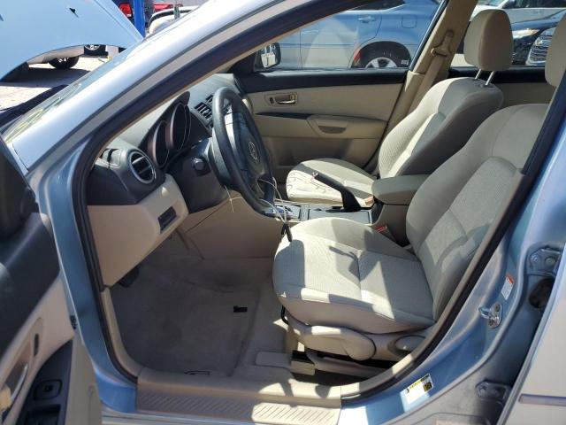 JM1BK32F981161930 - 2008 MAZDA 3 I BLUE photo 7