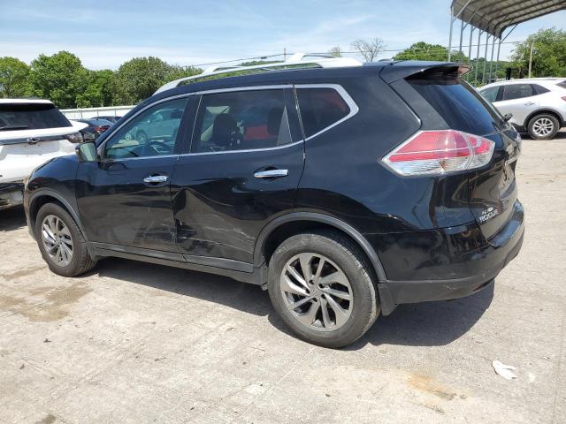 5N1AT2MV2FC916825 - 2015 NISSAN ROGUE S BLACK photo 2