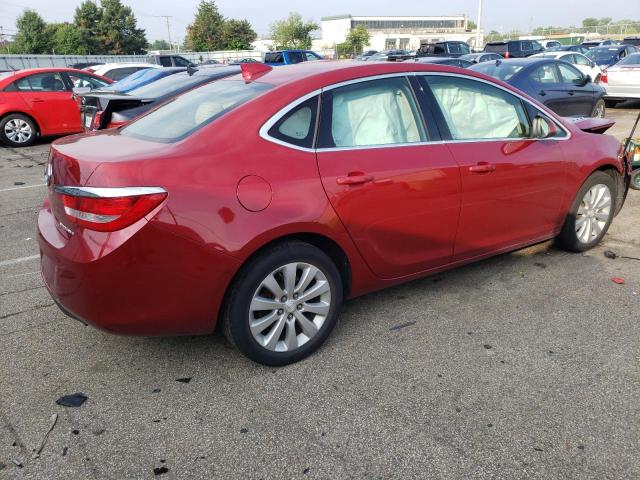 1G4PP5SK3G4153329 - 2016 BUICK VERANO RED photo 3