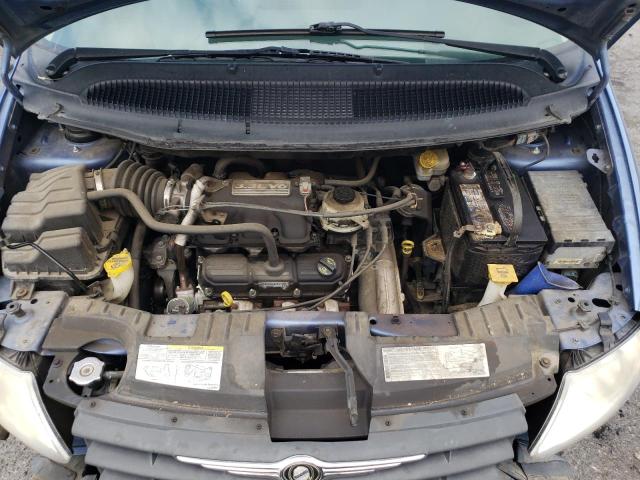 1A4GJ45R17B112454 - 2007 CHRYSLER TOWN & COU LX BLUE photo 12