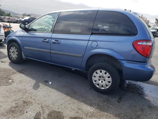 1A4GJ45R17B112454 - 2007 CHRYSLER TOWN & COU LX BLUE photo 2