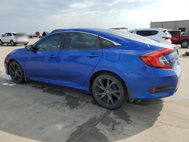 19XFC2F88LE019739 - 2020 HONDA CIVIC SPORT ლურჯი ფოტო 2