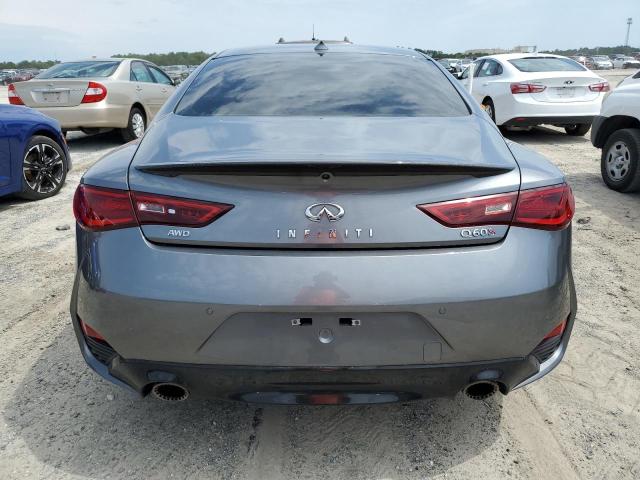 JN1FV7EL3KM440235 - 2019 INFINITI Q60 RED SPORT 400 GRAY photo 6