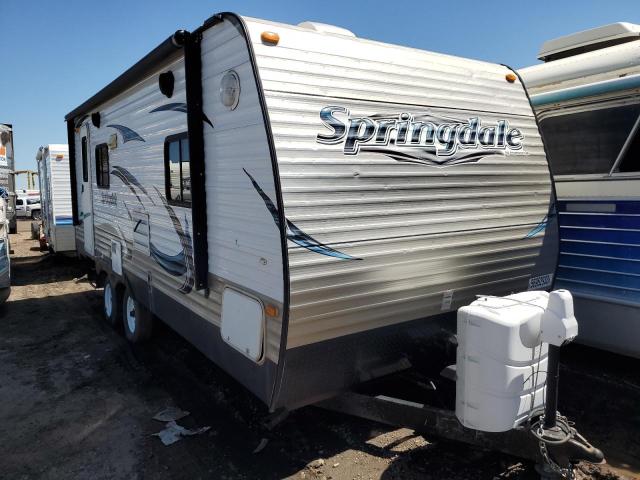 4YDT21228EG101052 - 2014 KEYSTONE SPRINGDALE WHITE photo 1