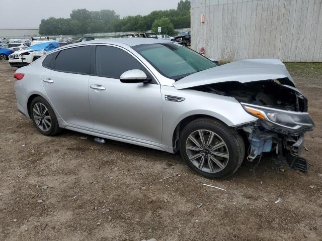 5XXGT4L34KG346086 - 2019 KIA OPTIMA LX SILVER photo 4