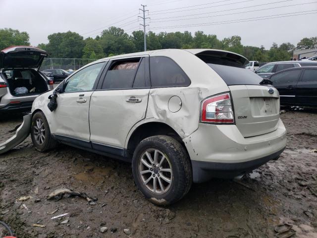 2FMDK39C87BB62683 - 2007 FORD EDGE SEL PLUS WHITE photo 2