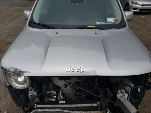 ZACCJBBB2HPF99896 - 2017 JEEP RENEGADE LATITUDE SILVER photo 11