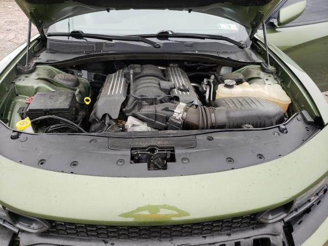 2C3CDXGJ9KH742537 - 2019 DODGE CHARGER SCAT PACK GREEN photo 11