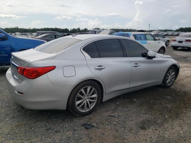 JN1EV7AP3HM732321 - 2017 INFINITI Q50 PREMIUM SILVER photo 3