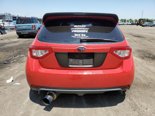 JF1GR7E65BG806233 - 2011 SUBARU IMPREZA WRX RED photo 6