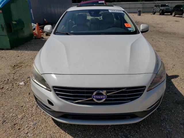 YV140MFK9F2352762 - 2015 VOLVO S60 PREMIER WHITE photo 5