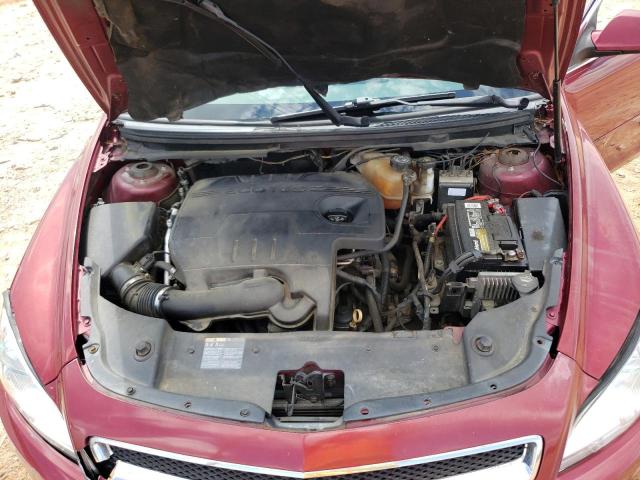 1G1ZC5E12BF304761 - 2011 CHEVROLET MALIBU 1LT BURGUNDY photo 11