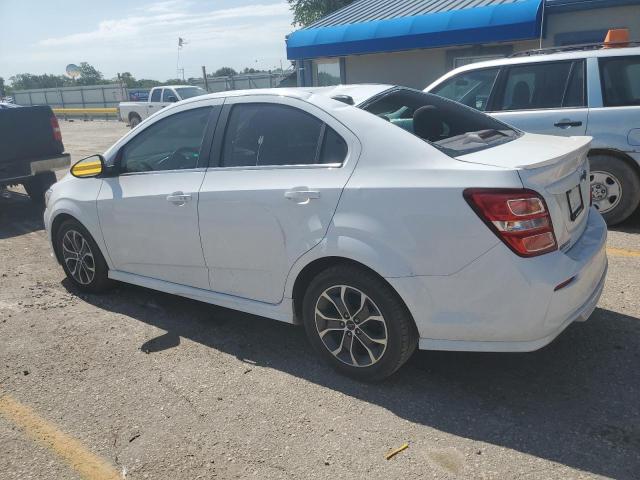 1G1JD5SB6K4112830 - 2019 CHEVROLET SONIC LT WHITE photo 2