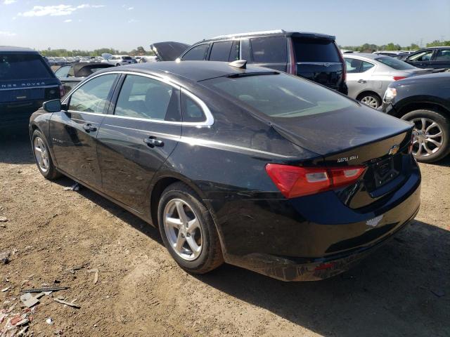 1G1ZC5ST6GF217796 - 2016 CHEVROLET MALIBU LS BLACK photo 2