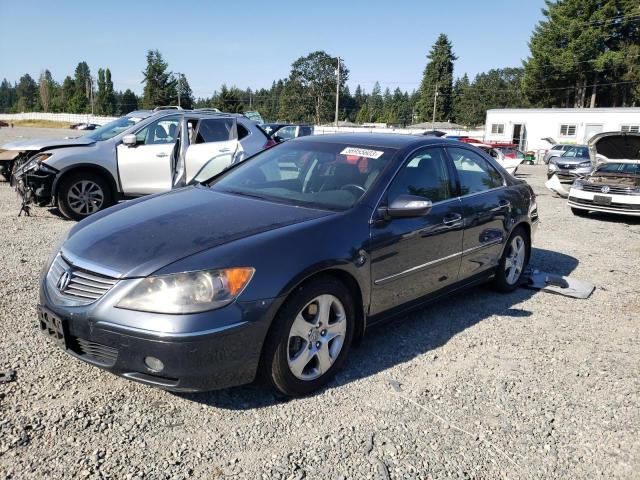 JH4KB16506C005507 - 2006 ACURA RL GRAY photo 1