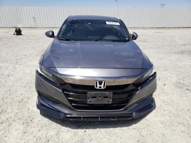 1HGCV1F30JA099518 - 2018 HONDA ACCORD SPORT GRAY photo 5