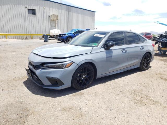 2HGFE2F54NH589584 - 2022 HONDA CIVIC SPORT 灰色 照片 1