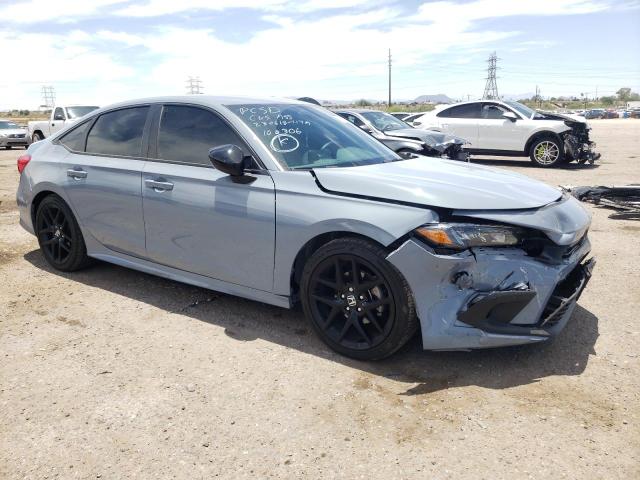 2HGFE2F54NH589584 - 2022 HONDA CIVIC SPORT 灰色 照片 4