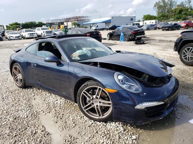 WP0AA2A92DS106387 - 2013 PORSCHE 911 CARRERA BLUE photo 4