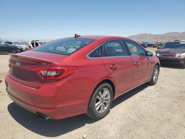 5NPE24AF1HH491512 - 2017 HYUNDAI SONATA SE RED photo 3