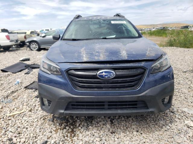 4S4BTGKD3L3107759 - 2020 SUBARU OUTBACK ONYX EDITION XT BLUE photo 5