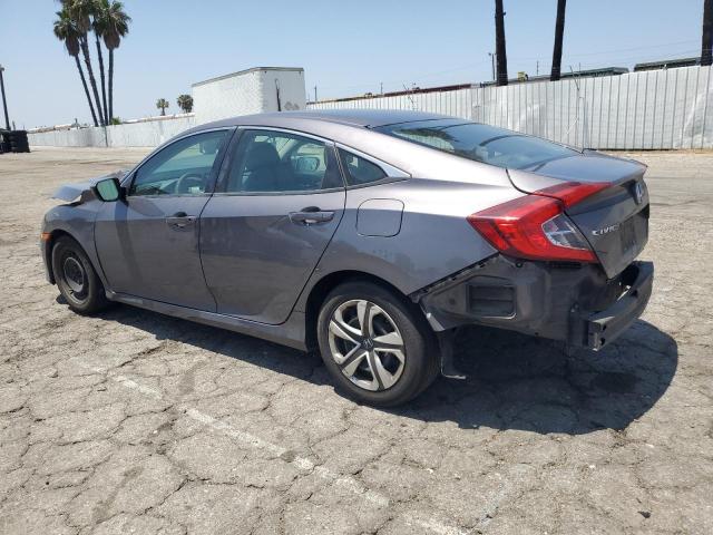 2HGFC2F56JH556327 - 2018 HONDA CIVIC LX GRAY photo 2