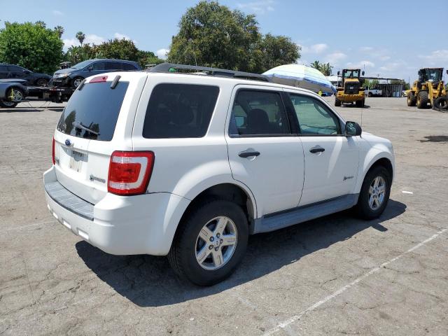 1FMCU493X9KA36510 - 2009 FORD ESCAPE HYBRID WHITE photo 3