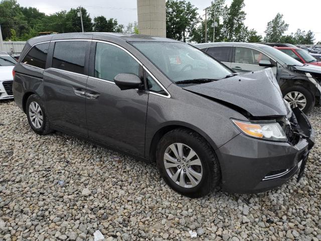 5FNRL5H66EB024834 - 2014 HONDA ODYSSEY EXL GRAY photo 4