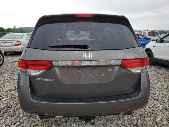 5FNRL5H66EB024834 - 2014 HONDA ODYSSEY EXL GRAY photo 6