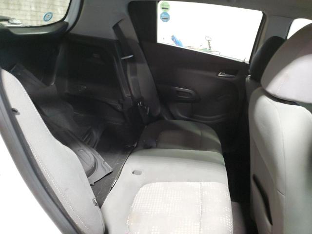 1G1JA6SH7C4140611 - 2012 CHEVROLET SONIC LS 白色 照片 10