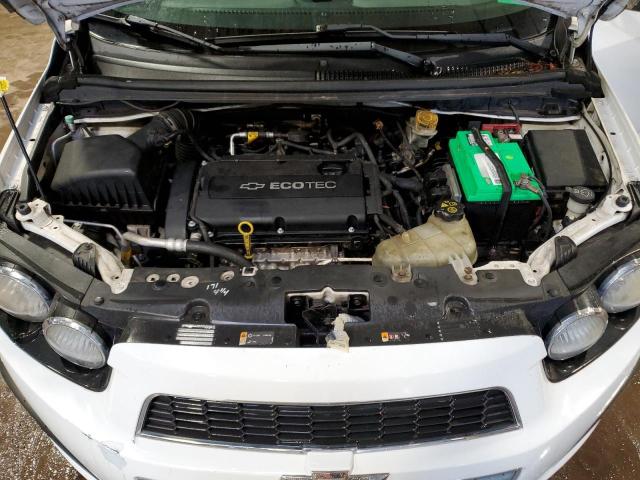 1G1JA6SH7C4140611 - 2012 CHEVROLET SONIC LS 白色 照片 11