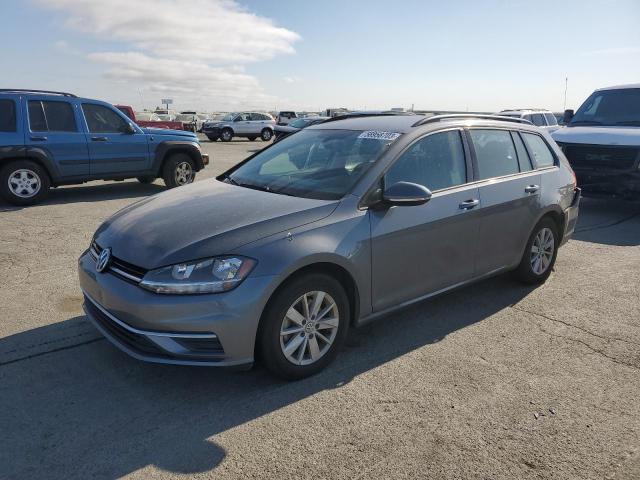 3VWY57AU3KM512881 - 2019 VOLKSWAGEN GOLF SPORT S GRAY photo 1