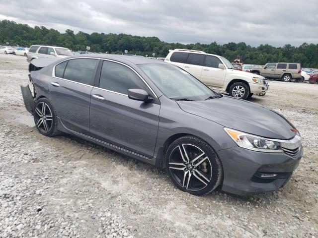 1HGCR2F11HA014012 - 2017 HONDA ACCORD SPORT SPECIAL EDITION GRAY photo 4