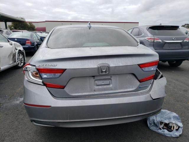 1HGCV3F46LA012678 - 2020 HONDA ACCORD HYBRID EX SILVER photo 6