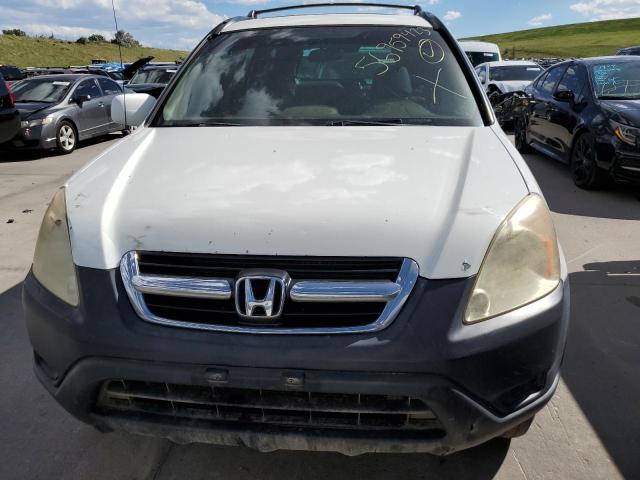 SHSRD78862U008776 - 2002 HONDA CR-V EX WHITE photo 5