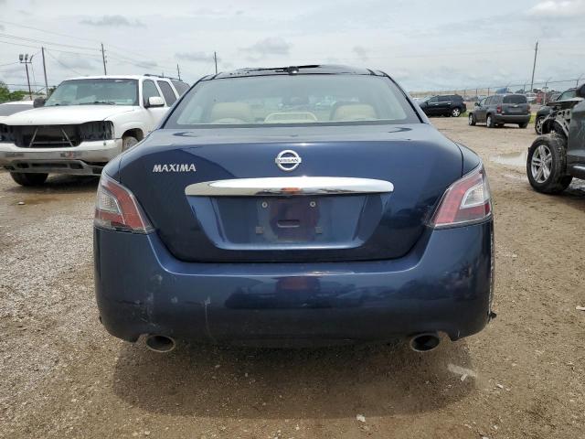 1N4AA5APXEC450177 - 2014 NISSAN MAXIMA S BLUE photo 6