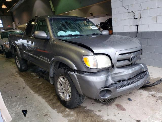 5TBBT48183S375374 - 2003 TOYOTA TUNDRA ACCESS CAB LIMITED GRAY photo 4