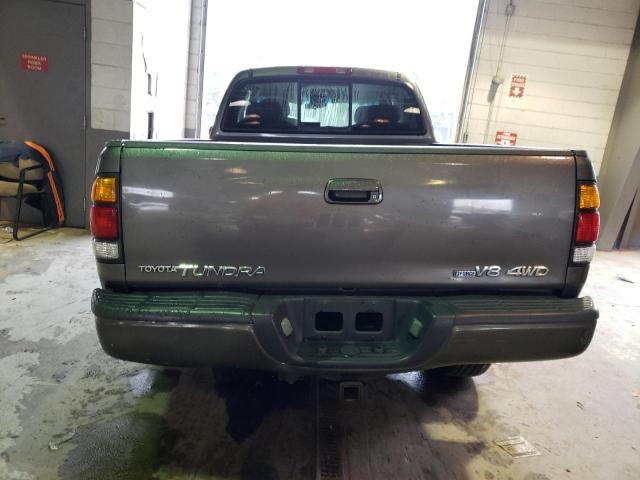 5TBBT48183S375374 - 2003 TOYOTA TUNDRA ACCESS CAB LIMITED GRAY photo 6