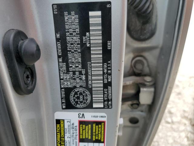 4T3BK3BB5AU031213 - 2010 TOYOTA VENZA SILVER photo 13