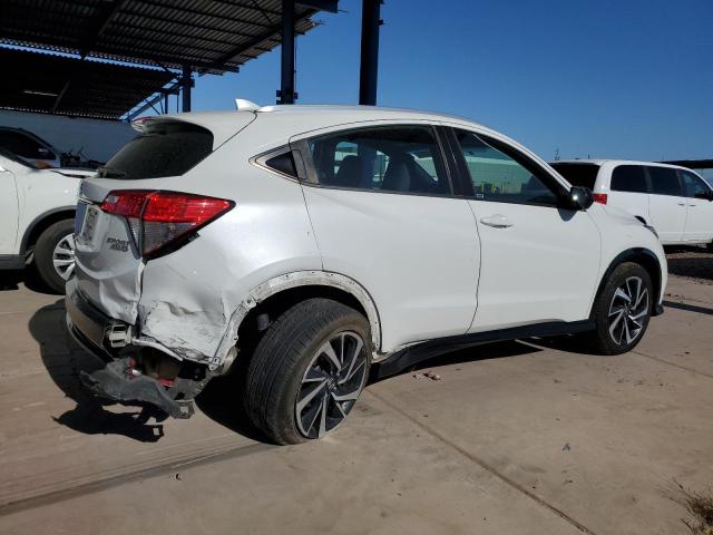 3CZRU6H1XKM727331 - 2019 HONDA HR-V SPORT WHITE photo 3