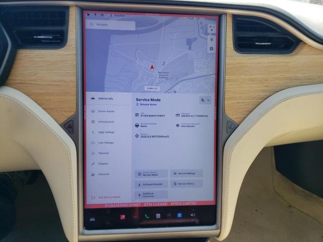 5YJSA1E26KF311667 - 2019 TESLA MODEL S WHITE photo 9