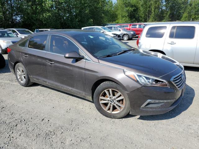 5NPE24AF7FH124191 - 2015 HYUNDAI SONATA SE GRAY photo 4