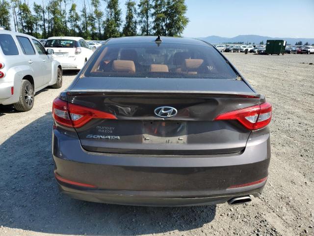 5NPE24AF7FH124191 - 2015 HYUNDAI SONATA SE GRAY photo 6