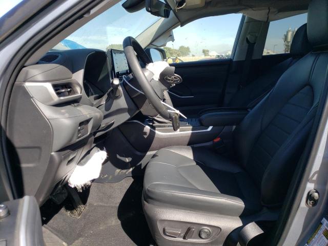 5TDHZRAH5NS132404 - 2022 TOYOTA HIGHLANDER XLE Turquesa foto 7