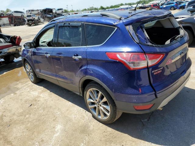 1FMCU0GX8EUD98624 - 2014 FORD ESCAPE SE BLUE photo 2