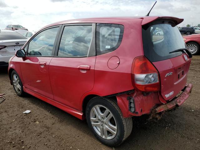 JHMGD38657S018021 - 2007 HONDA FIT S 红色 照片 2