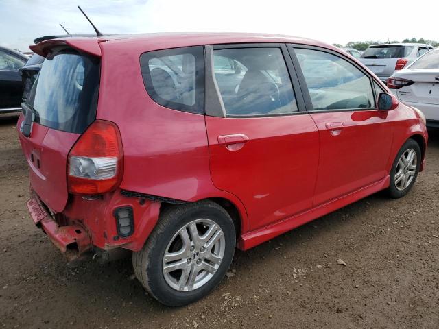 JHMGD38657S018021 - 2007 HONDA FIT S 红色 照片 3